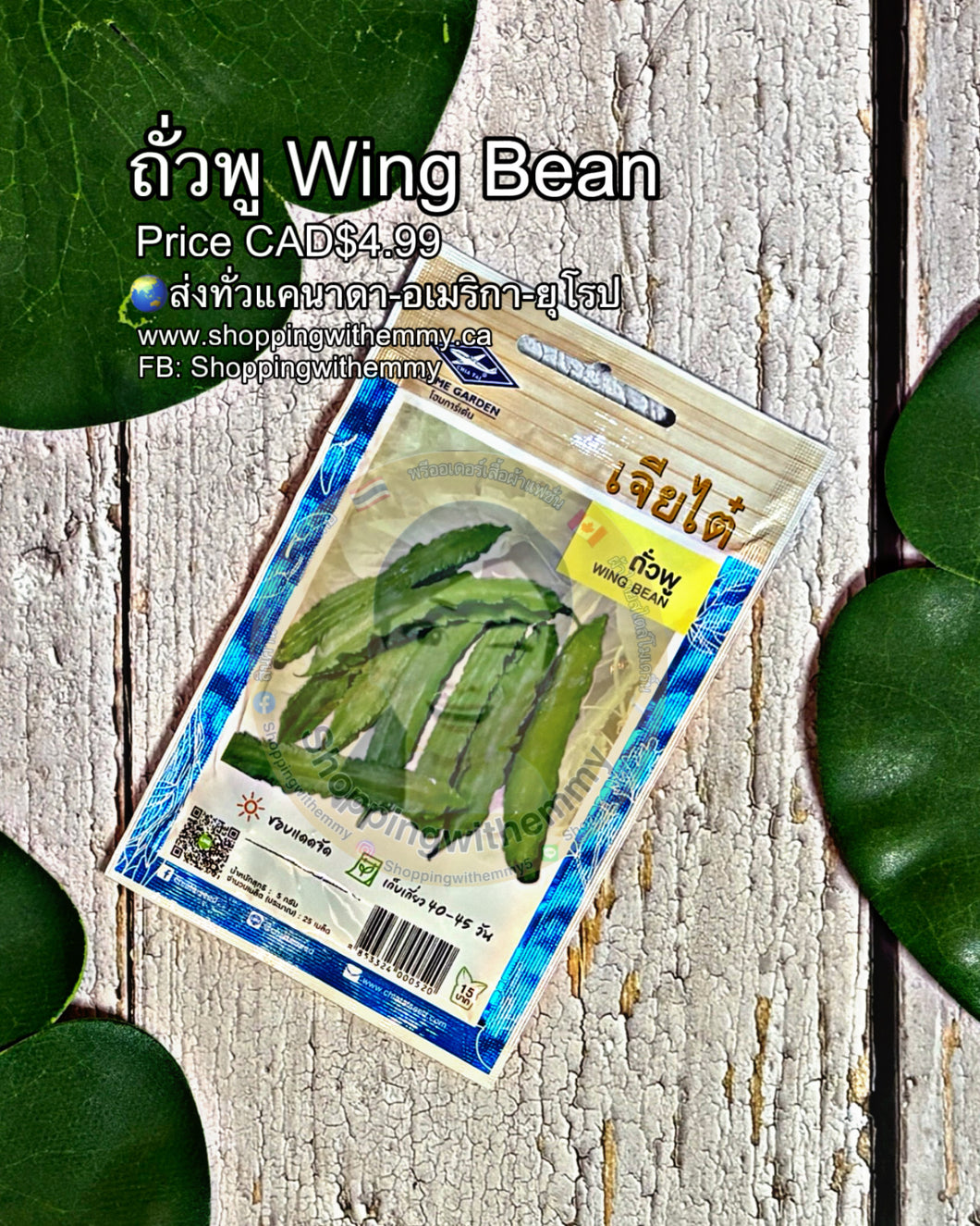 ถั่วพู Wing Bean