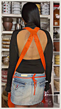 Load image into Gallery viewer, ผ้ากันเปื้อนลายข้างไทย กู๊นขอบอย่างดี #สีส้ม
